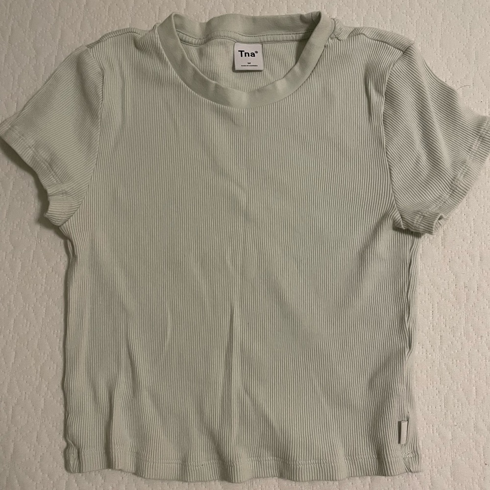 BRAND NEW* TNA Ribbed Crop Tee